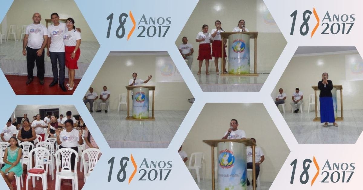 Celebração dos 18 Anos da IPChUH